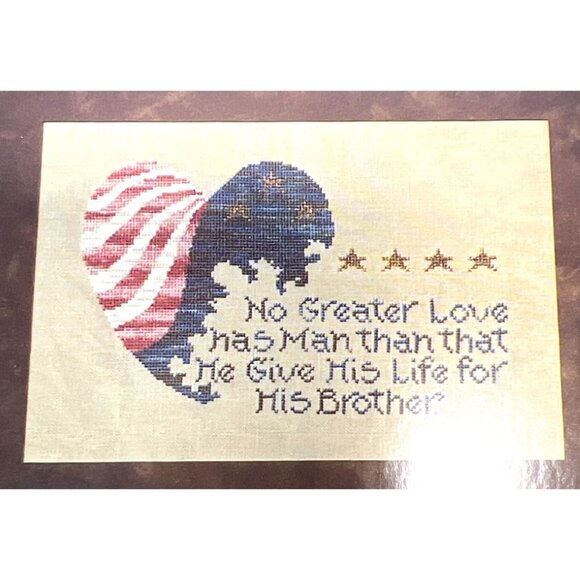 The Cricket Collection No. 223 Red White & Blue Cross Stitch Pattern By Vicki Ha - Picture 2 of 3